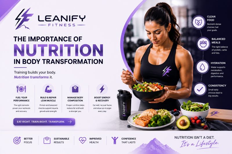 The Importance of Nutrition in Body Transformation